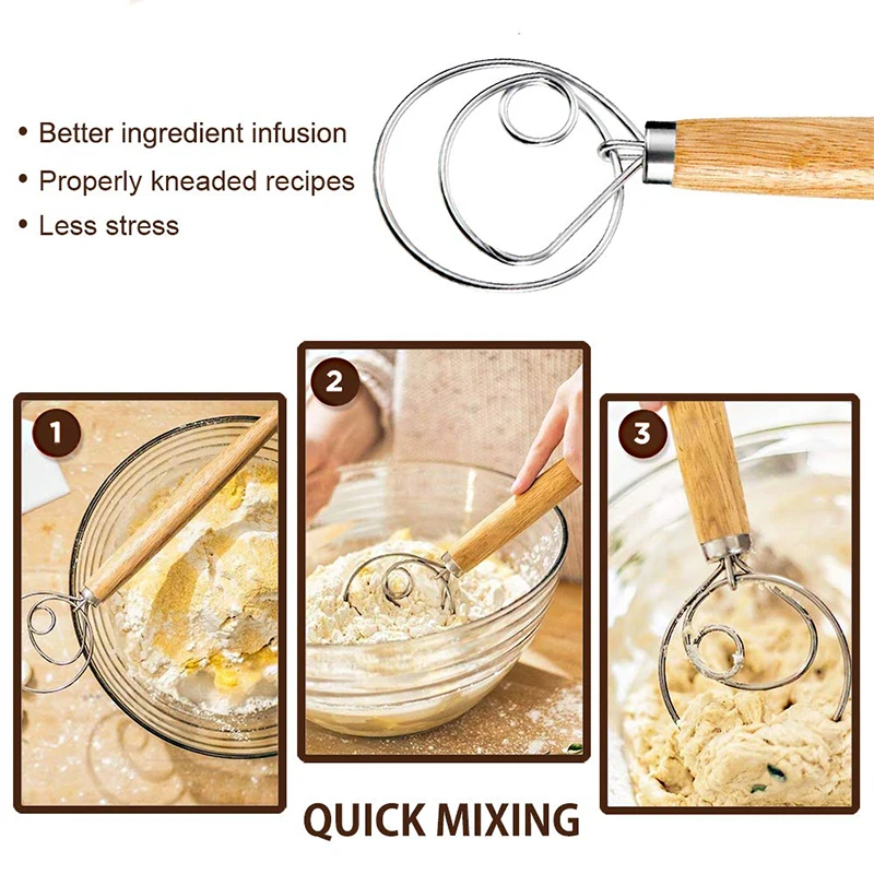 Набор инструментов для приготовления хлеба 3 шт. включает нож нарезки датский