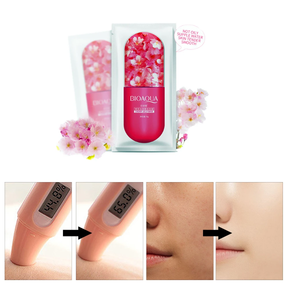 Сыворотка для лица с экстрактом вишни увлажняющая маска отбеливающие кремы