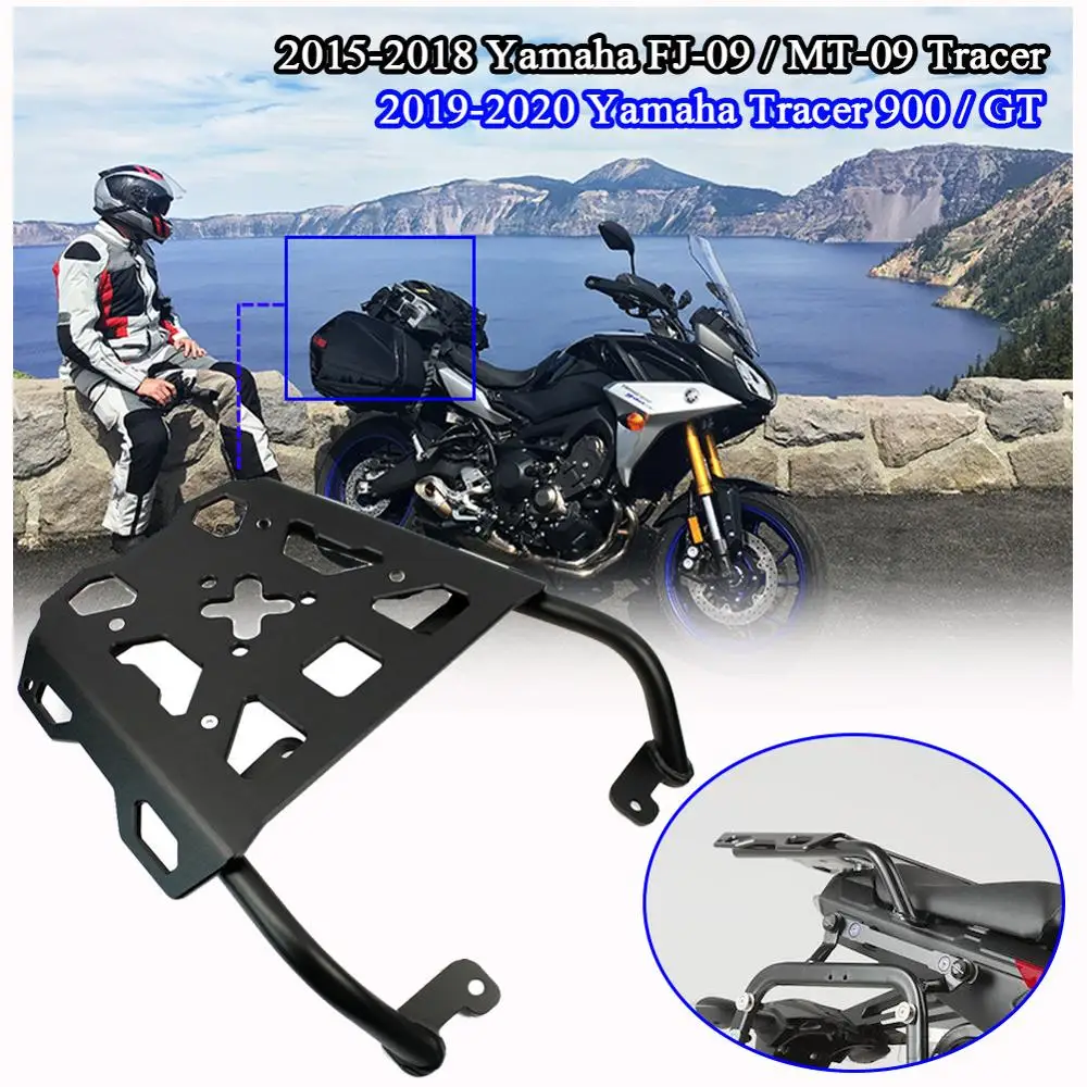 Багажная полка для мотоцикла аксессуары с ЧПУ 2015 2016 2017 2018 2019 2020 Yamaha MT FJ 09 MT09 FJ09 Tracer
