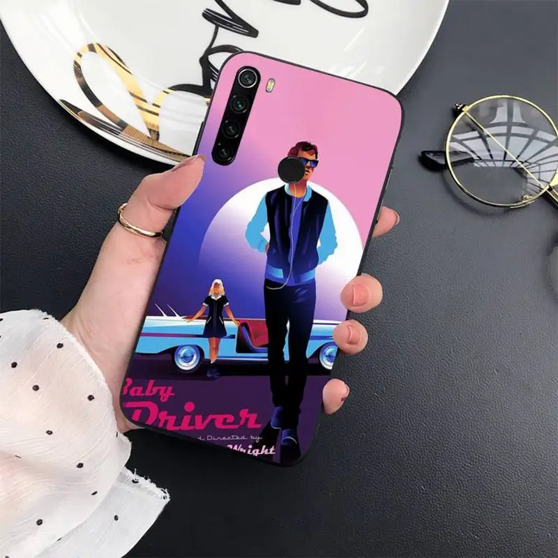 

baby driver Joan Varitek Phone Case For Xiaomi mi 9 9t 10 redmi 9 9a 8 8a note 10 9 9s 8 8t 7 pro max funda