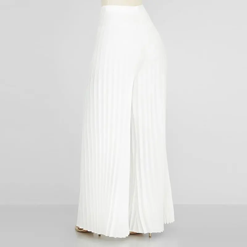 Африканский плиссированные брюки с широкими штанинами Офисные женские туфли