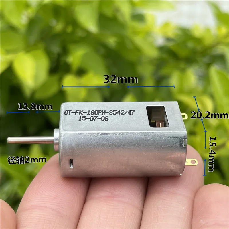 FK 180PH 3542/47 DC 3V 7 4 V 27000 об/мин высокого Скорость угольные щетки Магнитный съемник для