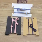 12x8 см DIY ювелирные изделия ручной работы повязка на голову посылка метка визитная карточка с цветочным узором повязка на голову картонная упаковка, 50 шт50 шт. + 50oppbagлот