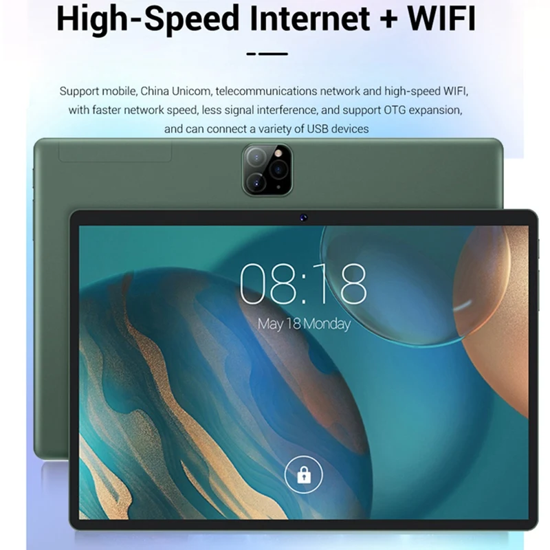 10 1-дюймовый планшет Android телефонные планшеты две Sim-карты и 8-ядерный процессор HD