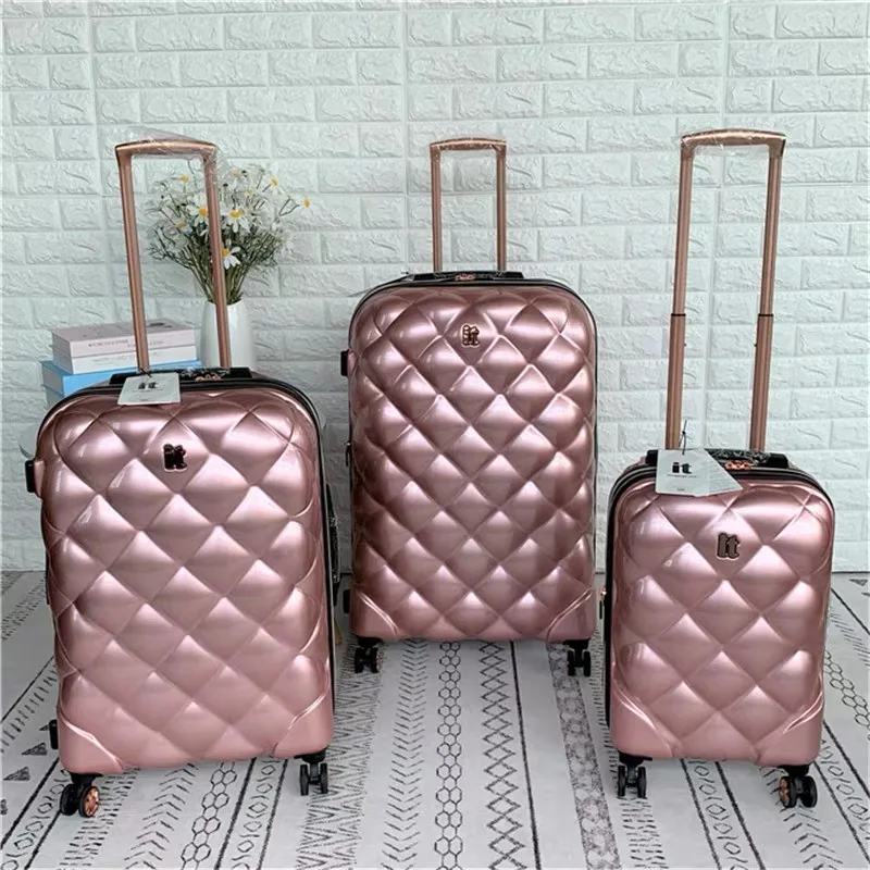 a set of 3 CARRYLOVE 2" 24" 2" дюймов spinner ABS расширитель 3 шт. чехол на колесиках Набор роликов набор дорожных чемоданов для путешествий - Цвет: a set of 3