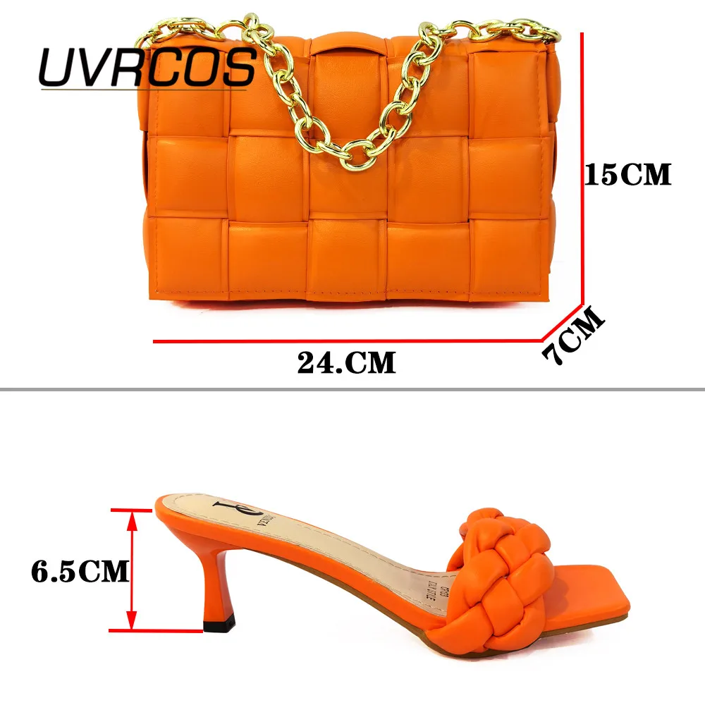 

High Quality 2021 Autumn Design Italian Ladies Party Matching Shoes and Bag Set African Women Shoe and Bag in Purple Color