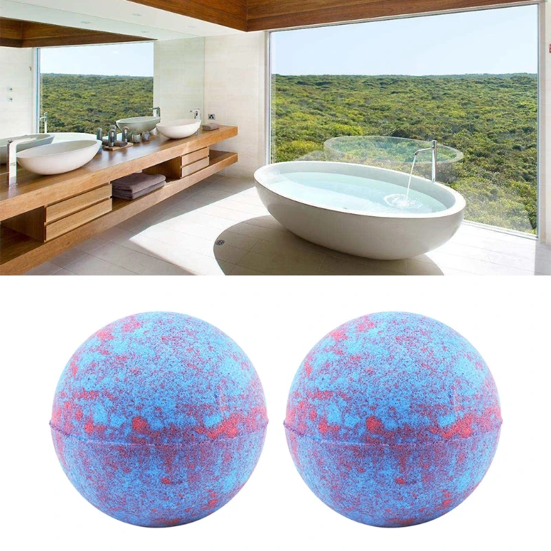 6Pcs/Set Kids Handmade Bath Bombs with Surpirse Toys Inside Essential Oil Colorful Bubble SPA Shower Salt Ball Body Cleaner Gift |