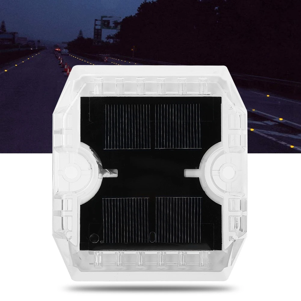 12LED Solar Powered Stud Light Sqaure Road Pathway Highway Tunnel IP68 Waterproof(Green)Road | Безопасность и защита