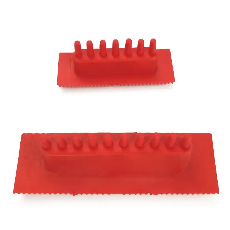 

2Pcs/set Rubber Roller Brush Imitation Wood Graining Wall Painting Home Decoration Art Embossing DIY Brushing Painting Tools