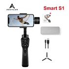 Aochuan Smart S1 3-осевой ручной шарнирный стабилизатор для смартфона со штативом для IPhone Android Samsung Galaxy huawei xiaomi