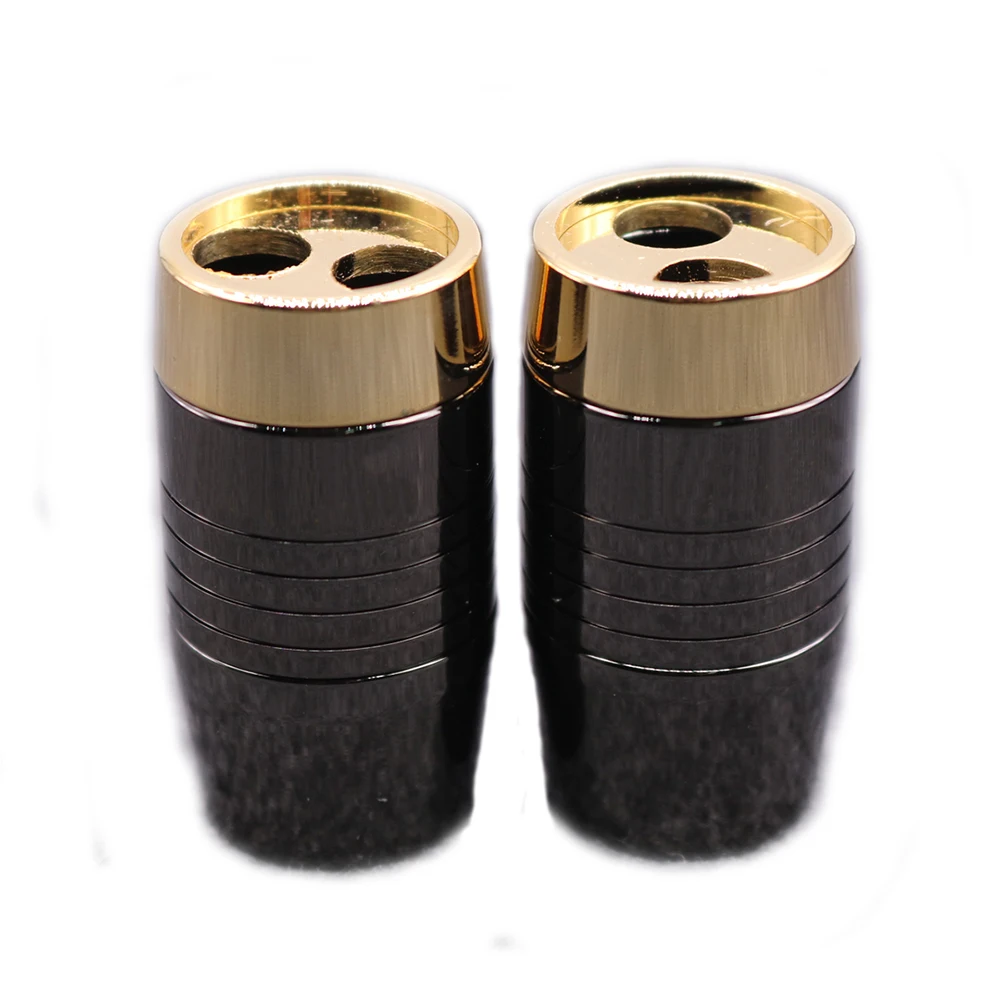 4 шт. YIVI &quotсделай сам&quot Hi Fi Системы однотонные Сталь Динамик аудио видео кабель