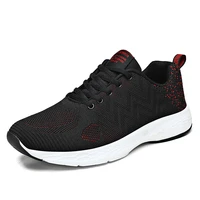 ultralight casual black classic mens sneakers outdoor non slip comfy walking shoes soft breathable male shallow running trainer