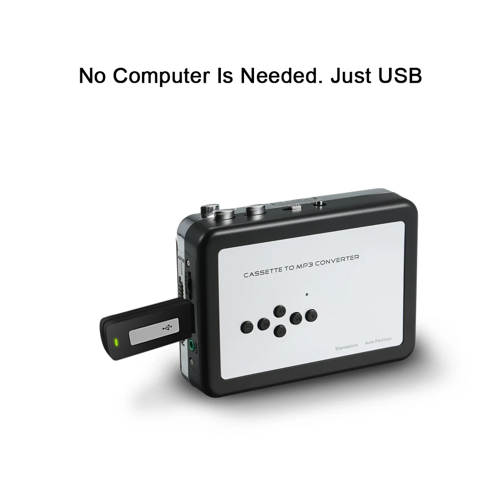 Кассеты в MP3 конвертер USB лента музыкальный плеер цифровой аудио рекордер