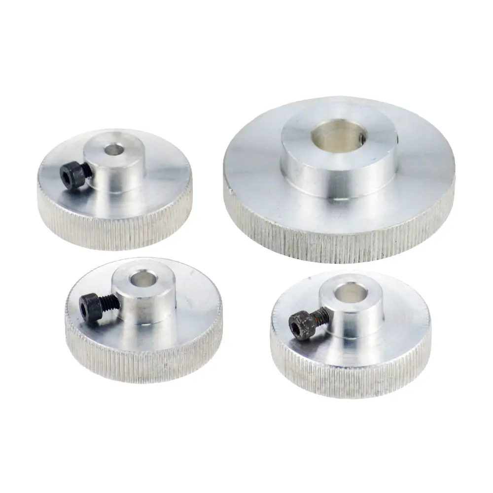 Nema17 Nema23 Nema34 Stepper Motor Hand Wheel Jog Knob 5mm 6.35mm 8mm 14mm Inner Hole Handwheel for dual / double shaft motor