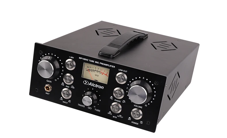 Alctron MP100V2 pro recording studio tube& fet mic усилитель с многофункциональными ручками, тщательно усиливает каждый сигнал предусилителя