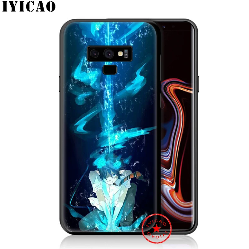 IYICAO синий Exorcist аниме мягкий чехол для samsung Galaxy S10e S10 S9 S8 Plus S6 S7 Edge Note 10 9 8 TPU |