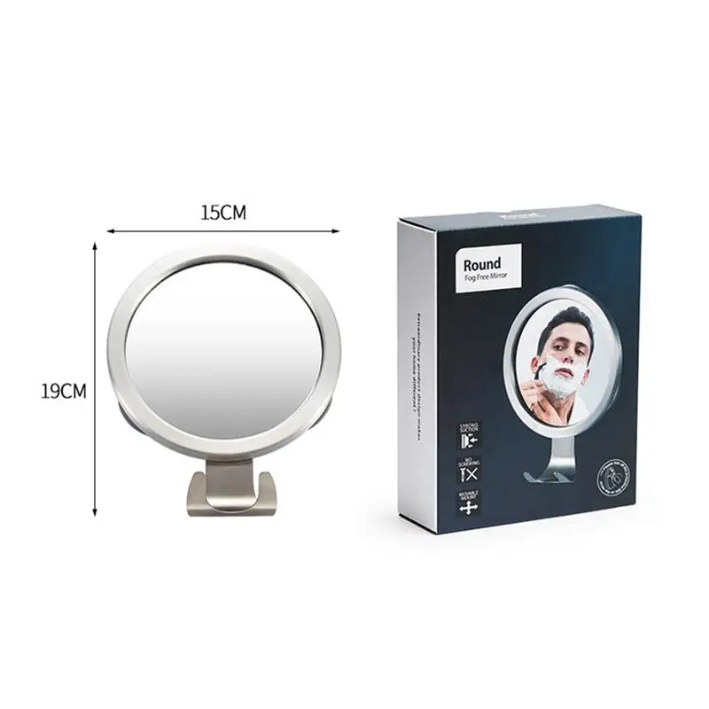 Многофункциональное 1 шт. зеркало для ванной комнаты присоска чашка анти-туман