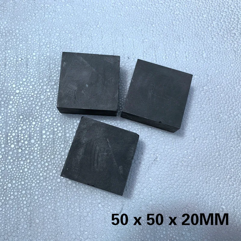 1pcs High Purity 99.9% Graphite Ingot Block Melting Point 3850 + 50 Degree Widely Used in Electronics Metallurgy x 20mm | Дом и сад