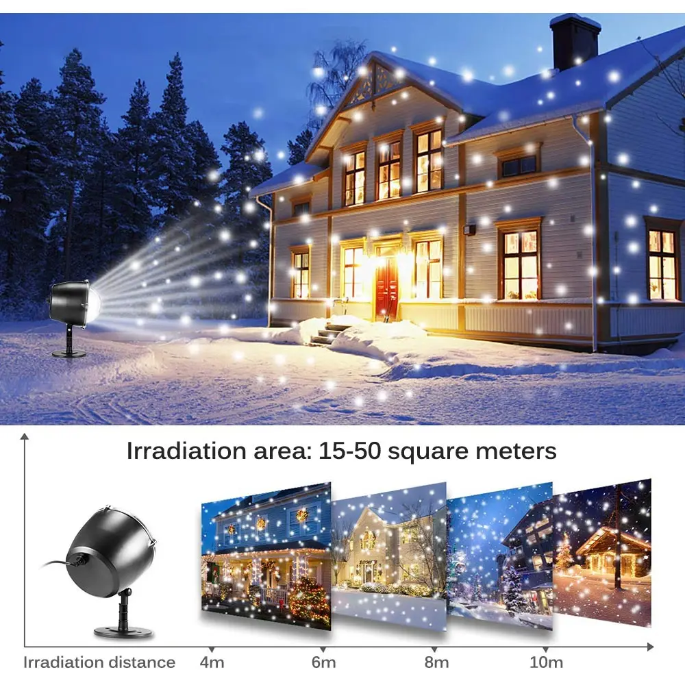 Mesh Curtains Christmas LED String Lights Outdoor Night Light Window Fairy Holiday | Лампы и освещение