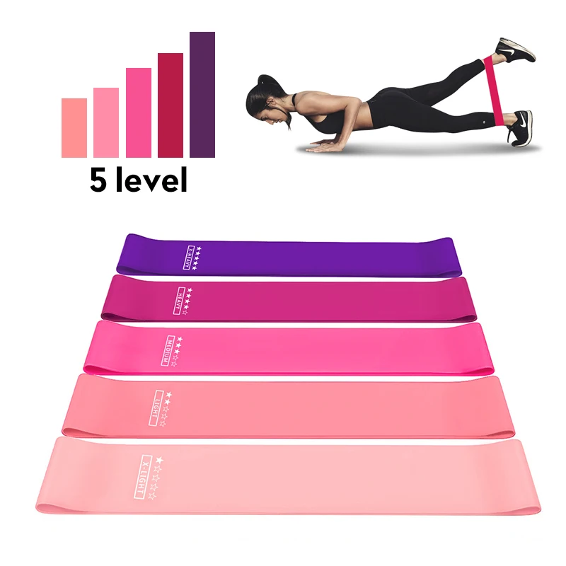Rubber Booty Bands Fitness Resistance Band Set Pilates Elastica Exercise Pull Expander Gym Equipment | Спорт и развлечения