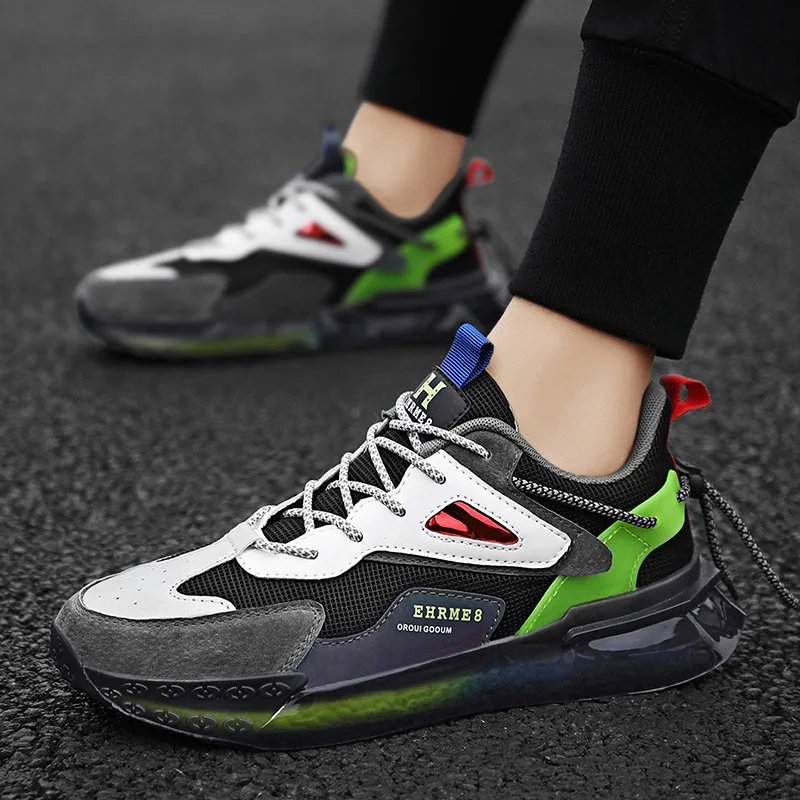 

Кроссовки Zapatillas Мужские дышащие, легкие спортивные, повседневная обувь, модные, большие размеры, 2021