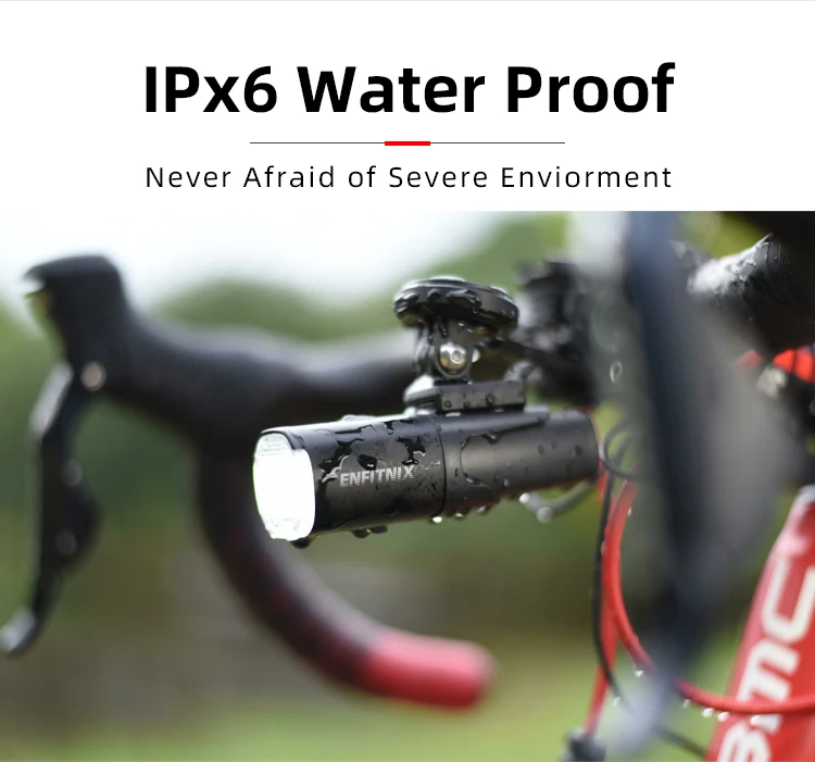 

Bicycle Light NAVI800 ENFITNIX Smart Headlights USB Rechargeable Road Mountain Cycling Bike bicycle front light mount flexiable