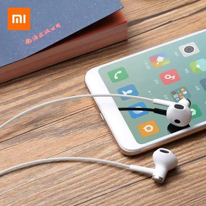 Наушники-вкладыши Xiaomi с двойным драйвером штекер глобальная версия мм для MI 9 CC9