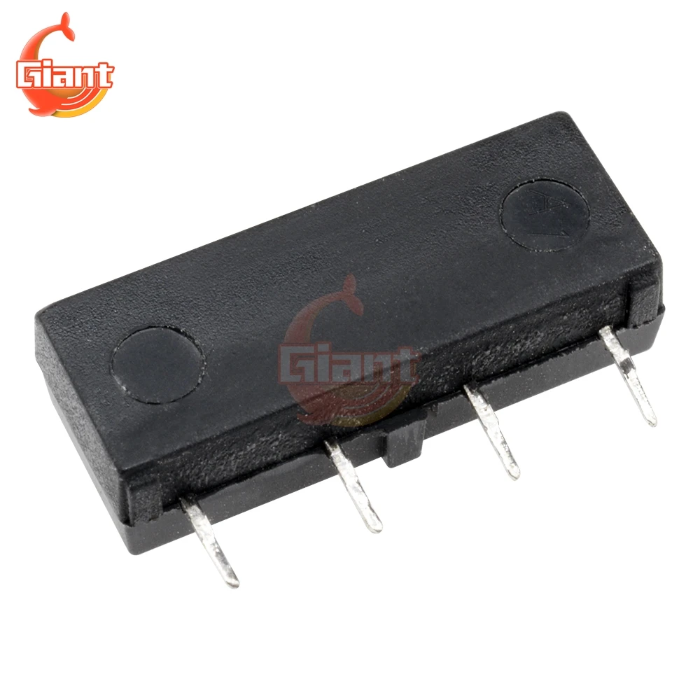 5 шт. реле постоянного тока 12 В язычковое 4 контактное реле|Реле| |