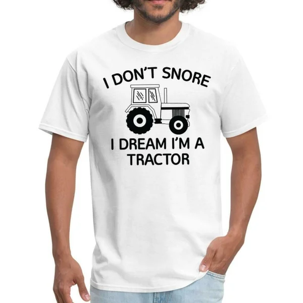 

Мужская футболка I't храп I Dream I'm A Tractor
