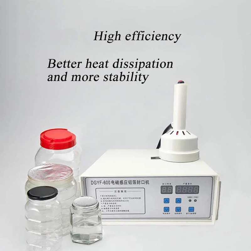 Регулируемый 20 85 мм Ручной Индукционный герметик ручная машина для