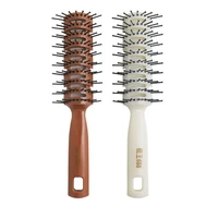 professional haircut styling tool massage comb reduce hair loss comb salon non slip plastic handle for men styling comb