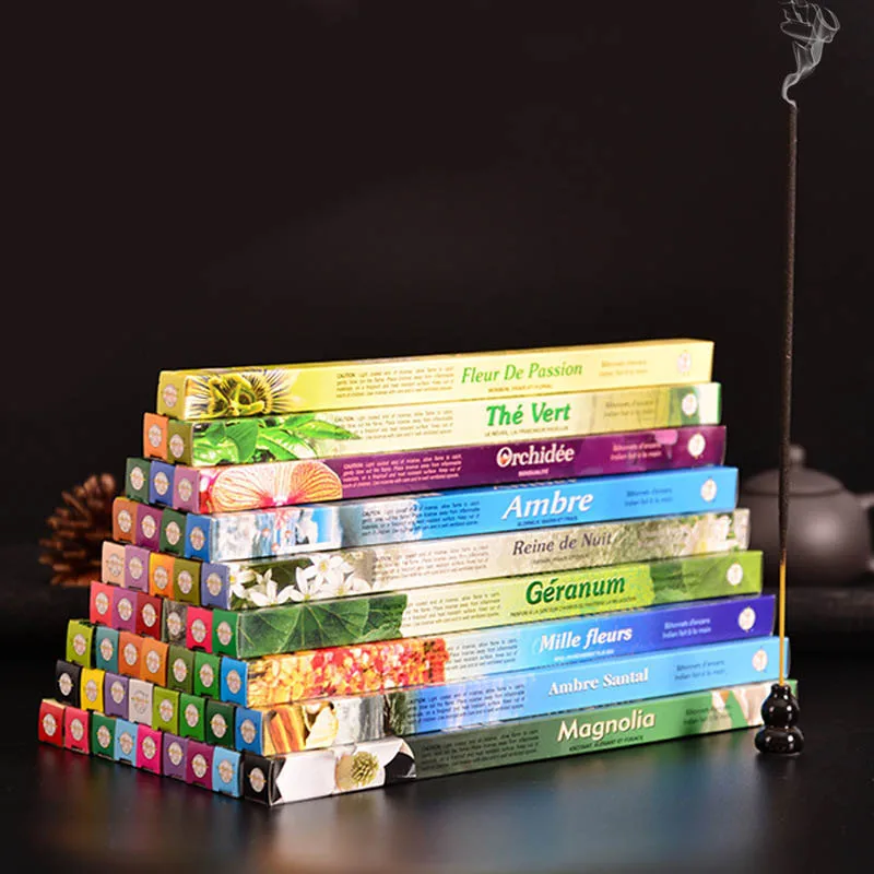 Флейта 200 палочек/коробка мульти стиль индийские палочки для благовоний