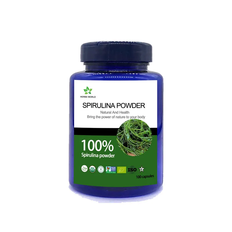 

High Purity Spirulina Tablets Fish Shrimp Food for Aquarium Fish Pill Algae Supplies 100pcs/bottle 100%