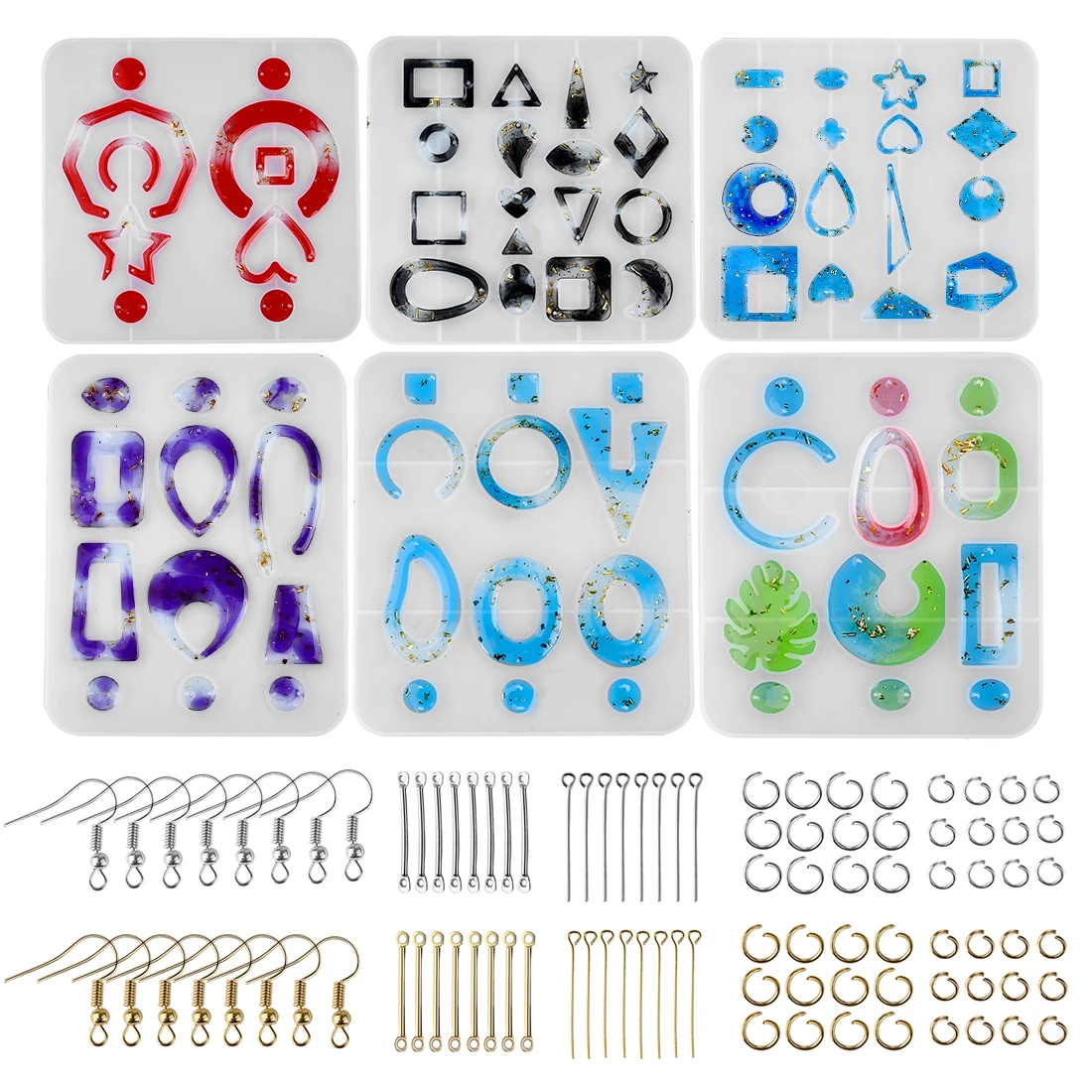 Набор формы для литья эпоксидной смолы инструменты уф фурнитура