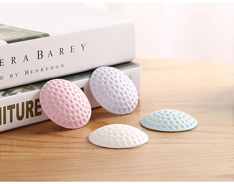 

Mute Door Lock Wall Protective Kitchen Home Accessories Pad Home Fenders Protection Creative Golf Styling Home Decoration