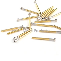 hot sale crown needle test probe p156 a nickel plated test pin spring thimble length 34mm electronic tool metal probe