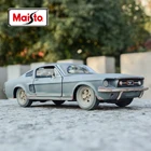 Maisto 1:24 1967 Ford Mustang GT ретро спортивный автомобиль статические литые Автомобили Коллекционная модель автомобиля игрушки