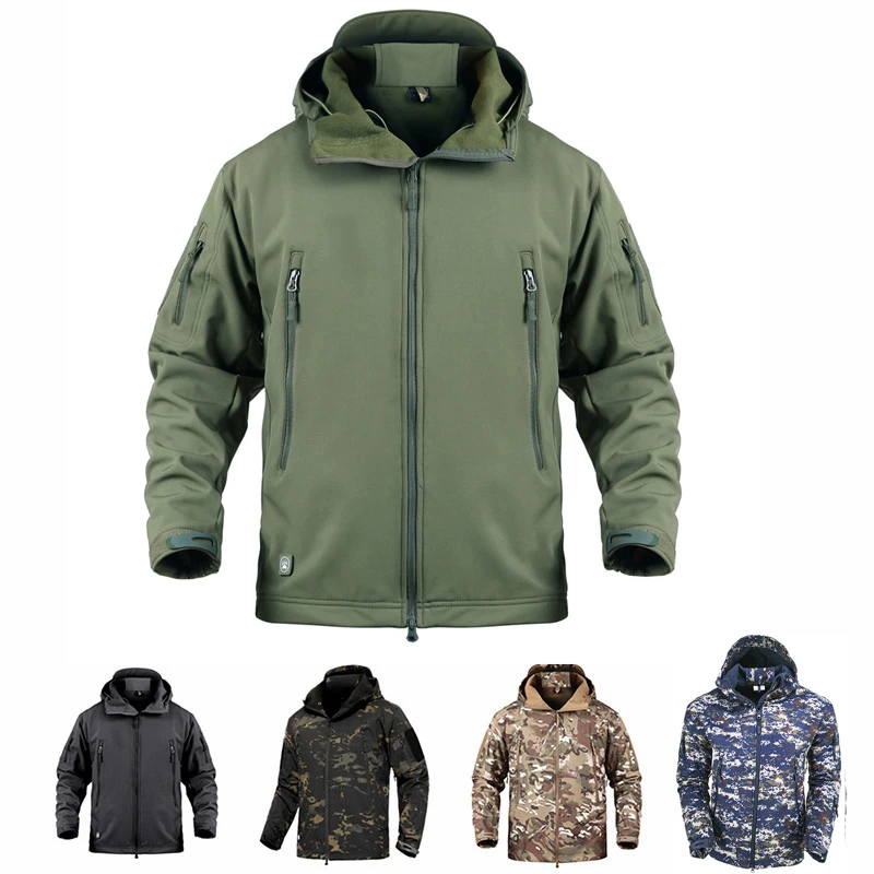 2020 Водонепроницаемая Мужская Военная Тактическая охотничья куртка