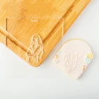 Инструмент для украшения торта, акриловая Форма для мамы, ребенка + Режущий штамп, Пластиковая форма, инструменты для выпечки, День матери