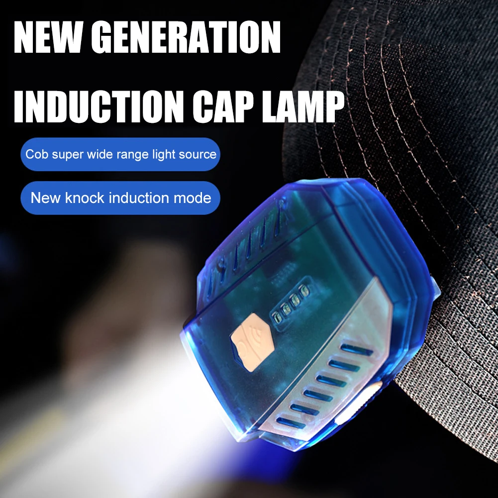 

Светодиодный Сенсор головной светильник USB Перезаряжаемые фары клип-на Кепки шляпа флэш светильник Ночной светильник Рыбалка Фара Сенсор г...