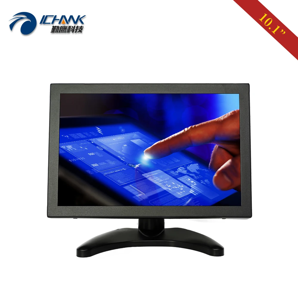 ZB101TC-V59D/10,1 дюйма 1280x800 Full View 1080p HDMI VGA HD металлический чехол с бесплатным приводом десять точек емкостный сенсорный монитор ЖК-экран