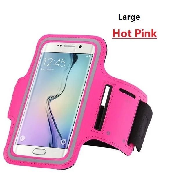 Hot Pink-Large Ручная сумка для чехол для телефона пояс чехол для Xiaomi Redmi Note 5 6 7 Pro 6A 7A чехол для samsung A6 A8 плюс A7 A9 A3 A5 чехол - Цвет: Hot Pink-Large