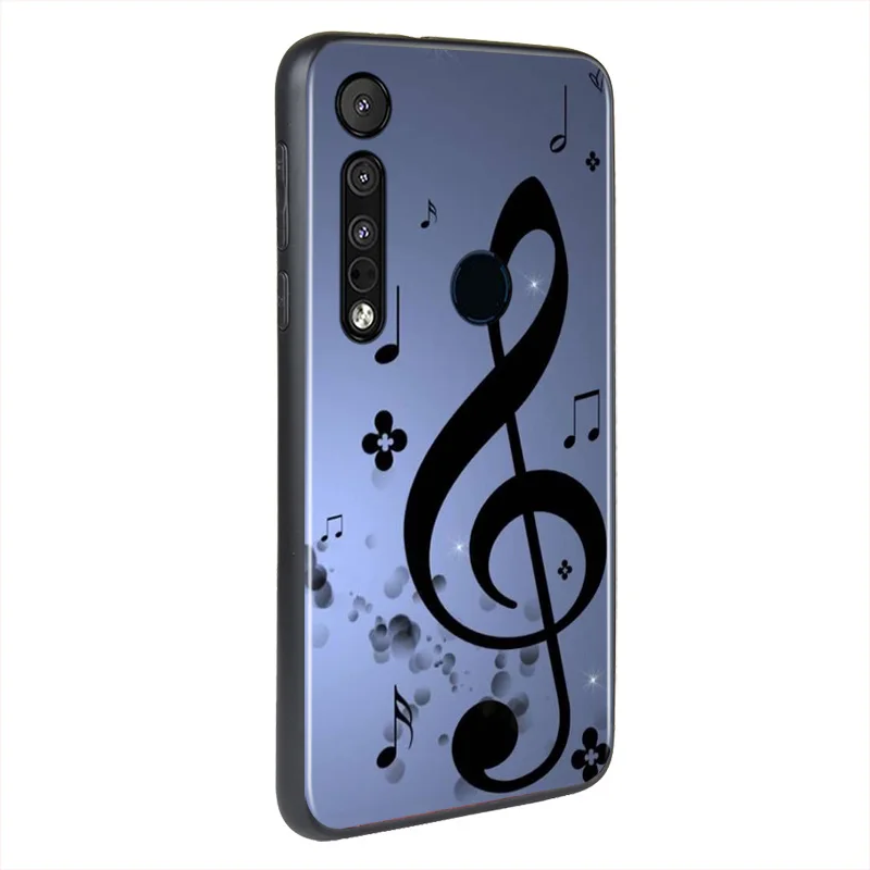 

Colorful Music Notation For Motorola Edge G Stylus 5G G8 G9 Play Power Lite One Huper Marco Fusion Plus Phone Case