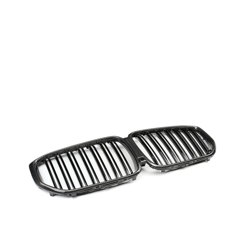 

For BMW X5 G05 Sport Body parts Front Bumper Grille Carbon Fiber Dual slots Front Grid 2019+