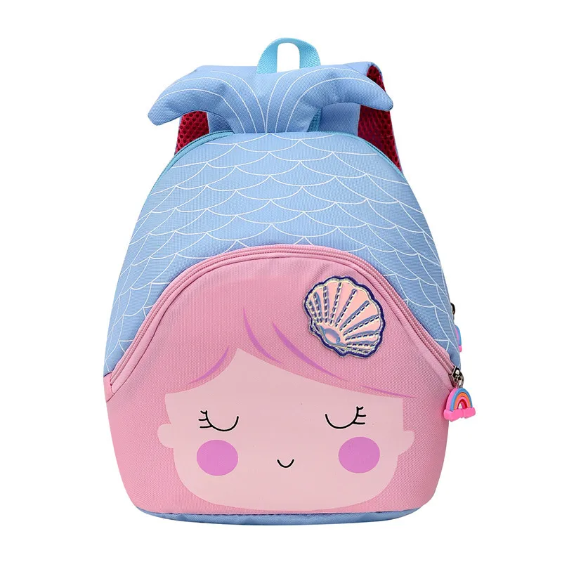 Детские рюкзаки детские школьные сумки для детского сада милые в форме русалки