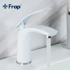 Смесители для раковины Frap Y10044, белый керамический краскосмеситель для ванной комнаты