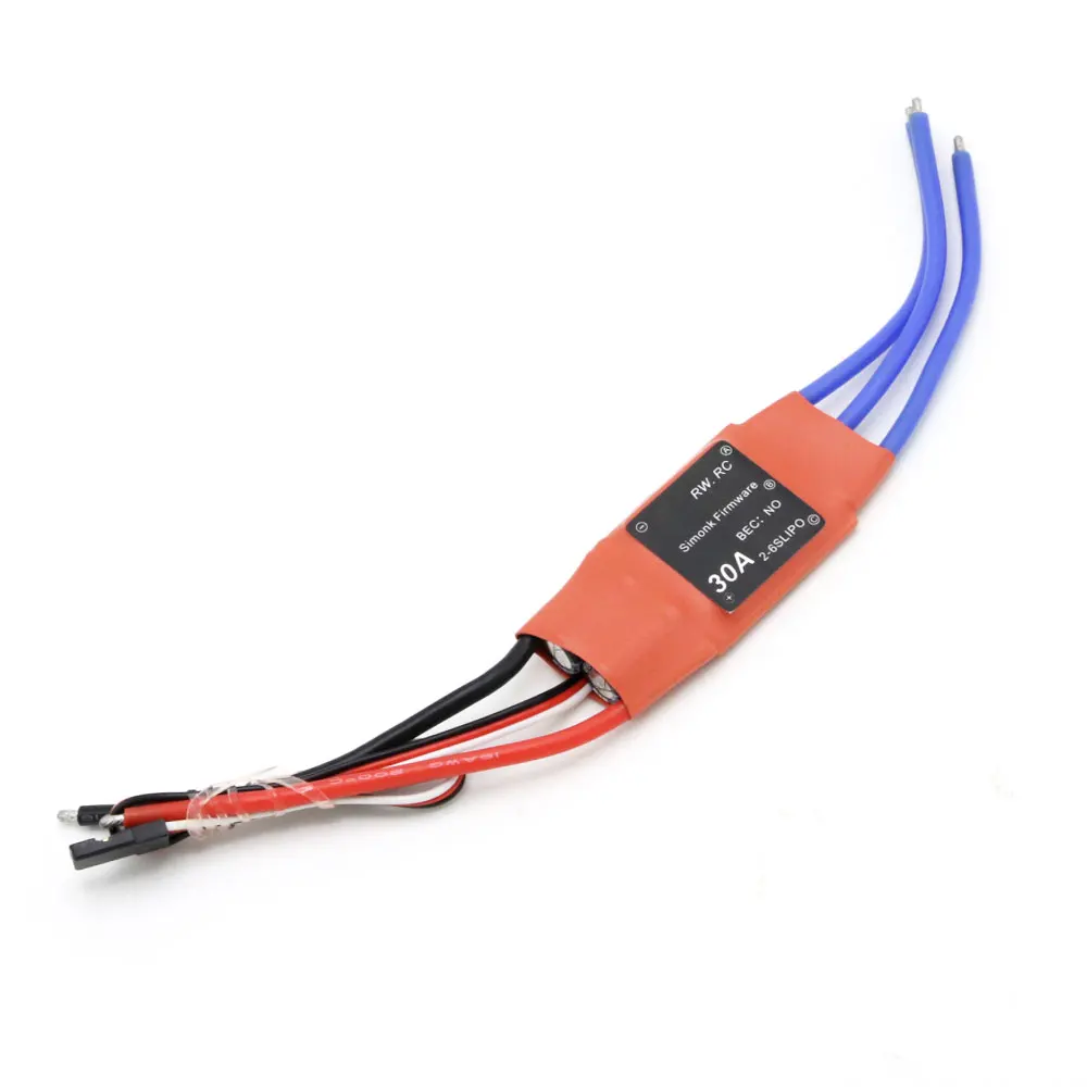 4 шт. Simonk прошивка бесщеточный ESC 10A/12A/15A/20A/30A/40A/50A/70A/80A для RC Мультикоптер вертолет