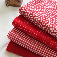 new thickened cotton linen cloth flowersplaid fabric for sewing diy curtain tablecloth sofa curtain hanging cloth picnic cloth