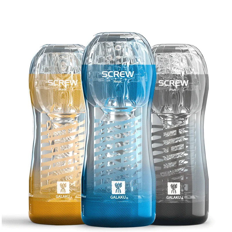 Мужской мастурбатор со спиральным сосанием японский прозрачный с влагалищным