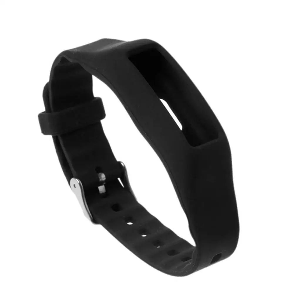 Умные часы спортивные часы ремешок для huawei Honor Band 4 для Honor Band 5 замена Смарт Браслет ремешок для часов - Цвет: Black